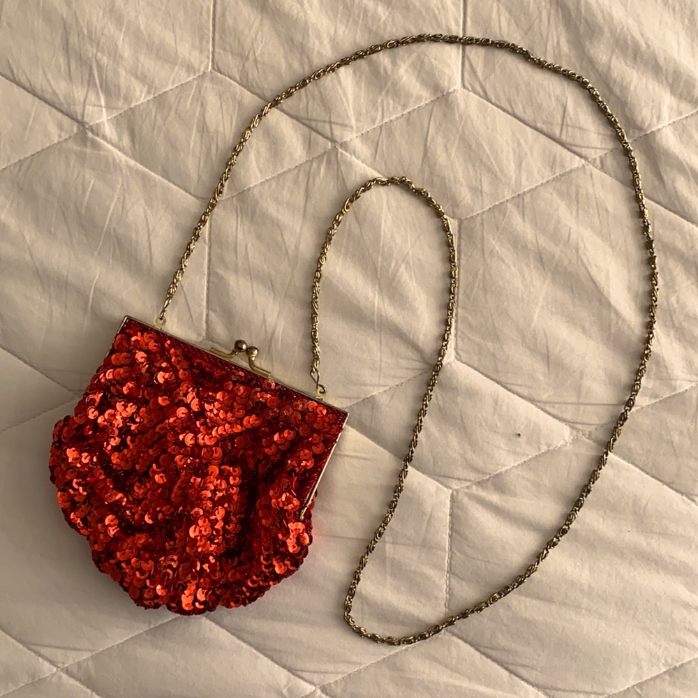 Sequin Evening Bag